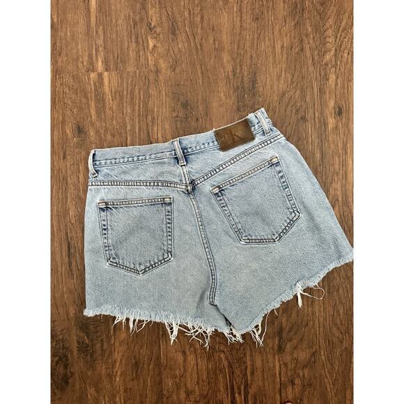 Calvin Klein Pants - Vintage 90s Calvin Klein Denim Cutoff Shorts